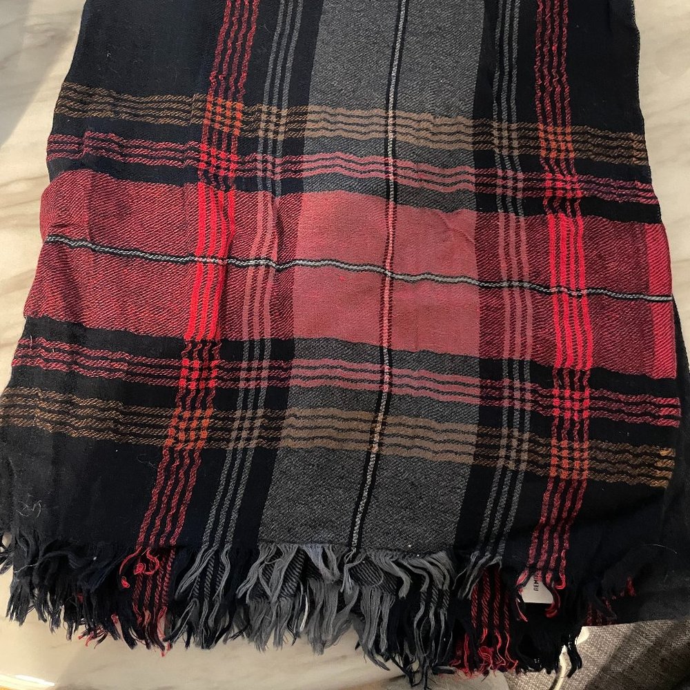 J.Crew Plaid Scarf